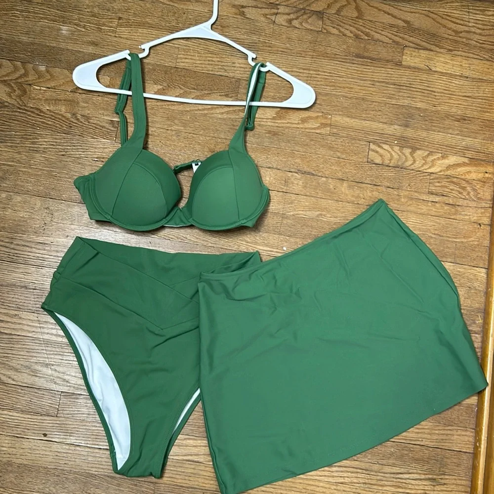 Pink By Victoria Secret Bikini 3 Piece Set - Picture 2 of 6